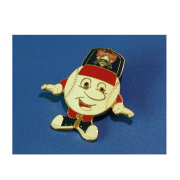 Cartoon Enamel Metal Badge, Engraved Logo Badge (GZHY-CY-044)